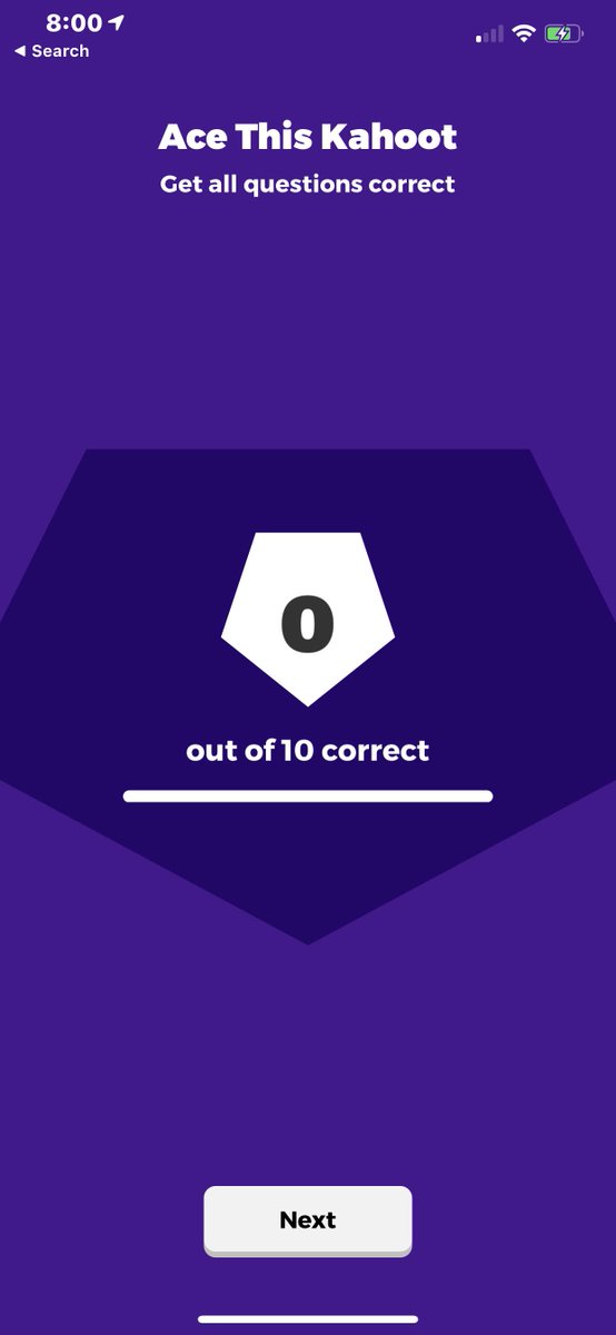 lesliefisher's tweet photo. Kahoot adds smart practice to their app. Now when a Kahoot is played in app there is an an end of round opportunity to re-answer incorrect answers. Kahooters will be gifted with animated reactions they can use in future Challenges when all answers correct https://t.co/FXq3CADWtt https://t.co/Mvlz6eA0NQ