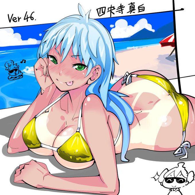 ver46振り返りの時間なんじゃぁ…!この話でくっつかないましろん相当ですね…と描いてて思いましたけどパンツにディスクん挟んでる人は普通にこわいですね…波と一緒に地上に舞い降りたたこクンかわいくて好き! 