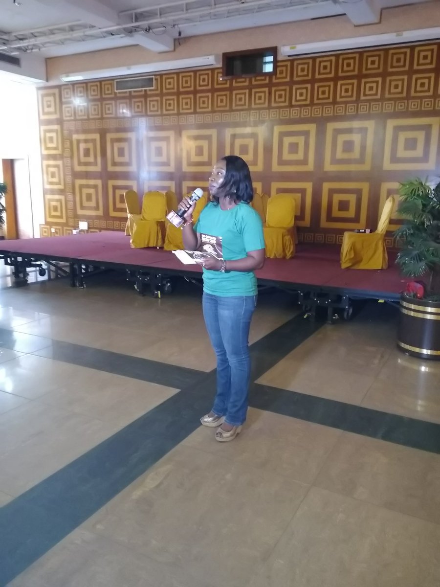 Miiday's tweet photo. On #princessduties .Grateful to have been called upon to be the master of ceremony at the 1st ever #ekochocolateshow. Proud of my #heritage https://t.co/E6R9QWpCQj