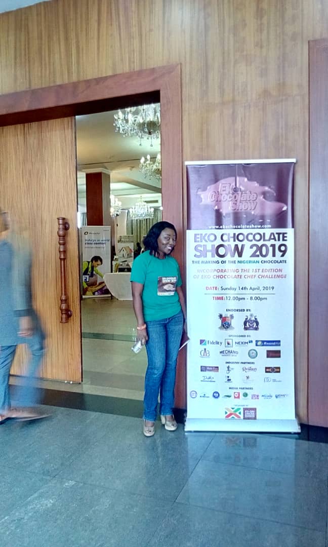 Miiday's tweet photo. On #princessduties .Grateful to have been called upon to be the master of ceremony at the 1st ever #ekochocolateshow. Proud of my #heritage https://t.co/E6R9QWpCQj