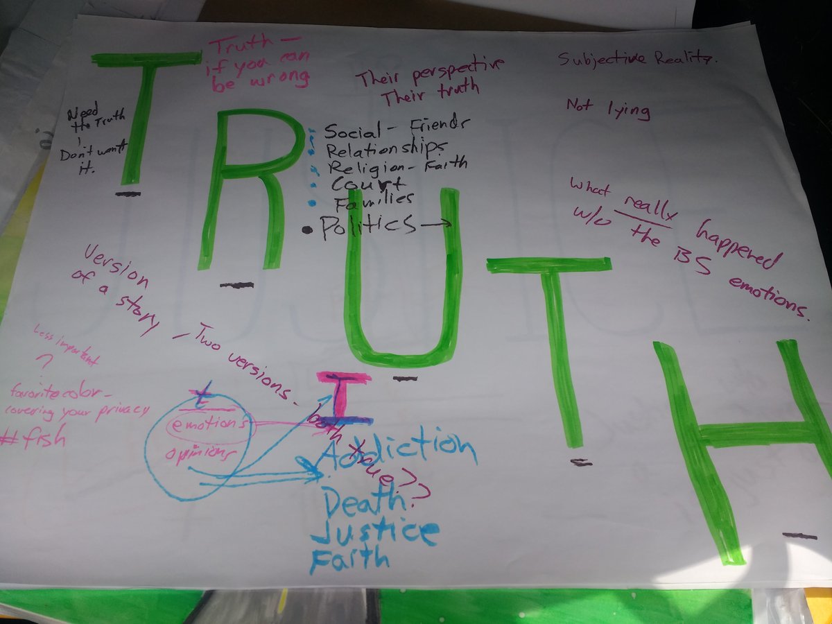 JimOtt30's tweet photo. Last week at Five Words: TRUTH.  Here's a picture!  Truth really doesn't mean anything unless you can be wrong.  Right is not based on emotion or even passion.  It's good to examine your "truths!"
Tuesday at 6:00 pm at the Bellevue Baymont, we finish with the fifth word: FREEDOM! https://t.co/TM2ZnYHgPK