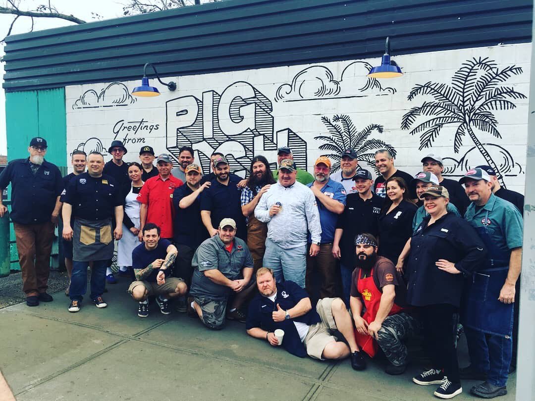 The_BBQ_Ninja's tweet photo. Wonderful magical day Saturday @PigBeachNYC #forchefjeff event! The crew at Pig Beach did an excellent Job! #bbqninja #thebbqninja #bbqfamily https://t.co/0O7rslVcWN