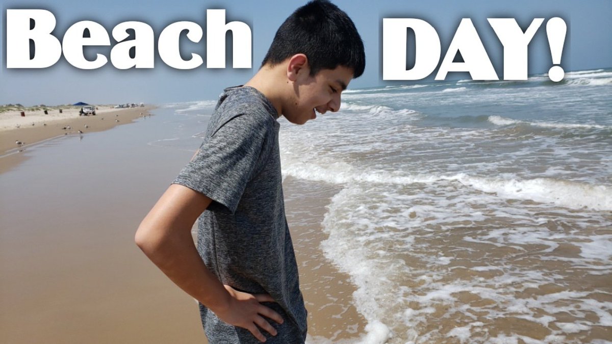 GeizelVerali's tweet photo. we took our first trip to the beach! We had so much fun! New video is up! #youtube #beachlife #teenvlog  #OurGrowingFamily 
https://t.co/40GY7kWK33 https://t.co/tDEza38B5w