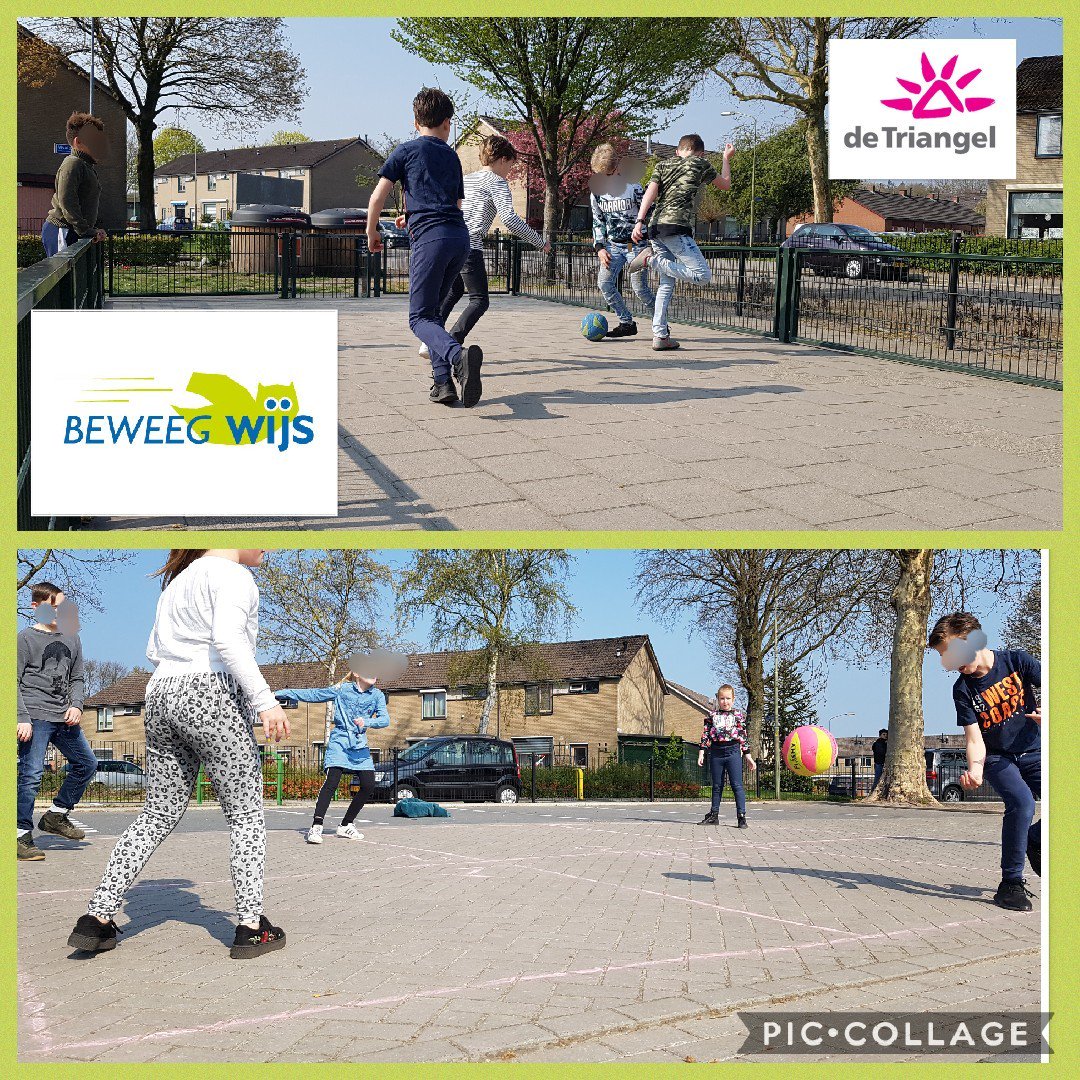 Gaaf! Nieuwe ballen zorgt voor nog meer #plezier in de pauze op <a href="/cbsdetriangel/">CBS 'de Triangel'</a> vandaag o.a. echt #pannavoetbal spelen en #kingen in meer vakken! En natuurlijk nog veel meer spellen voor alle kinderen! @BeweegWijs #buitenspelen