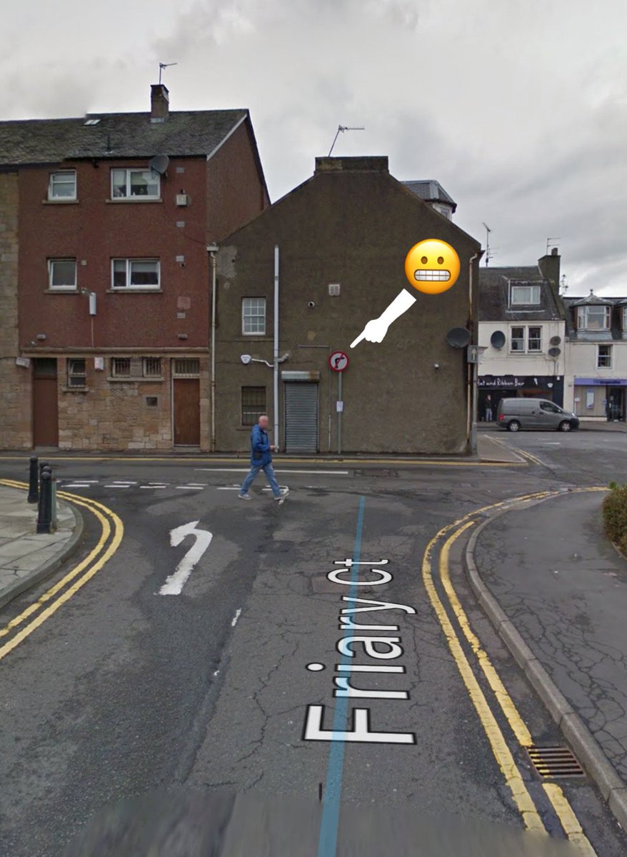 PSOSSWFife's tweet photo. Traffic issue raised for the #Inverkeithing area ๐. Motorists are apparently ignoring the โno right turnโ sign as they leave Friary Court. Please comply with the sign and donโt go the wrong way along Queen Street โ๏ธ. #OpParamount #CouldBeExpensive https://t.co/UeB8S0SAGu