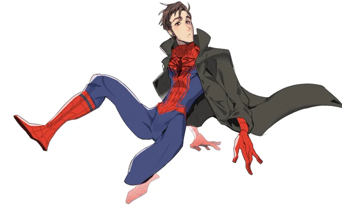 ピーター・B・パーカーちゃん…  #SpiderVerse #スパイダーバース #スパイダーバースファンアート 