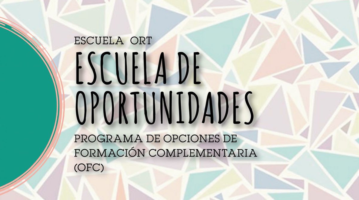1ORTBelgrano's tweet photo. Empiezan las OFC! Ya podés consultar las opciones e inscribirte en el campus (debés estar logueado). Empiezan el 2 de mayo, te esperamos!
https://t.co/gtdvbUr1dr https://t.co/oqzTPgGWjJ