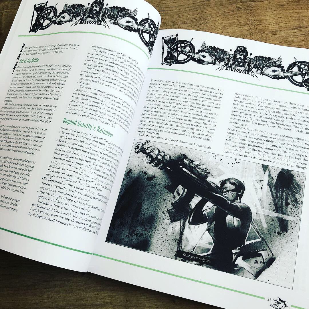 diogo_oldskull's tweet photo. #Kromosome for #AmazingEngine system is a #Cyberpunk #TabletopRPG by #TSR with some interesting takes on #BioTechnology #LivingNetworks and #DarkFuture! This is a #Reprint from #DriveThruRPG. https://t.co/Fh8B4vrrha
