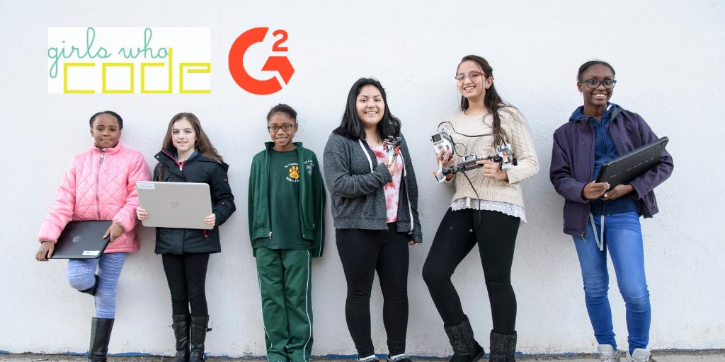 Epicor's tweet photo. It’s day one of #EpicorInsights19! For every review we receive at the G2 Crowd booth, @G2dotcom will donate $10 to the charity @GirlsWhoCode. https://t.co/qLMAZbaBNT