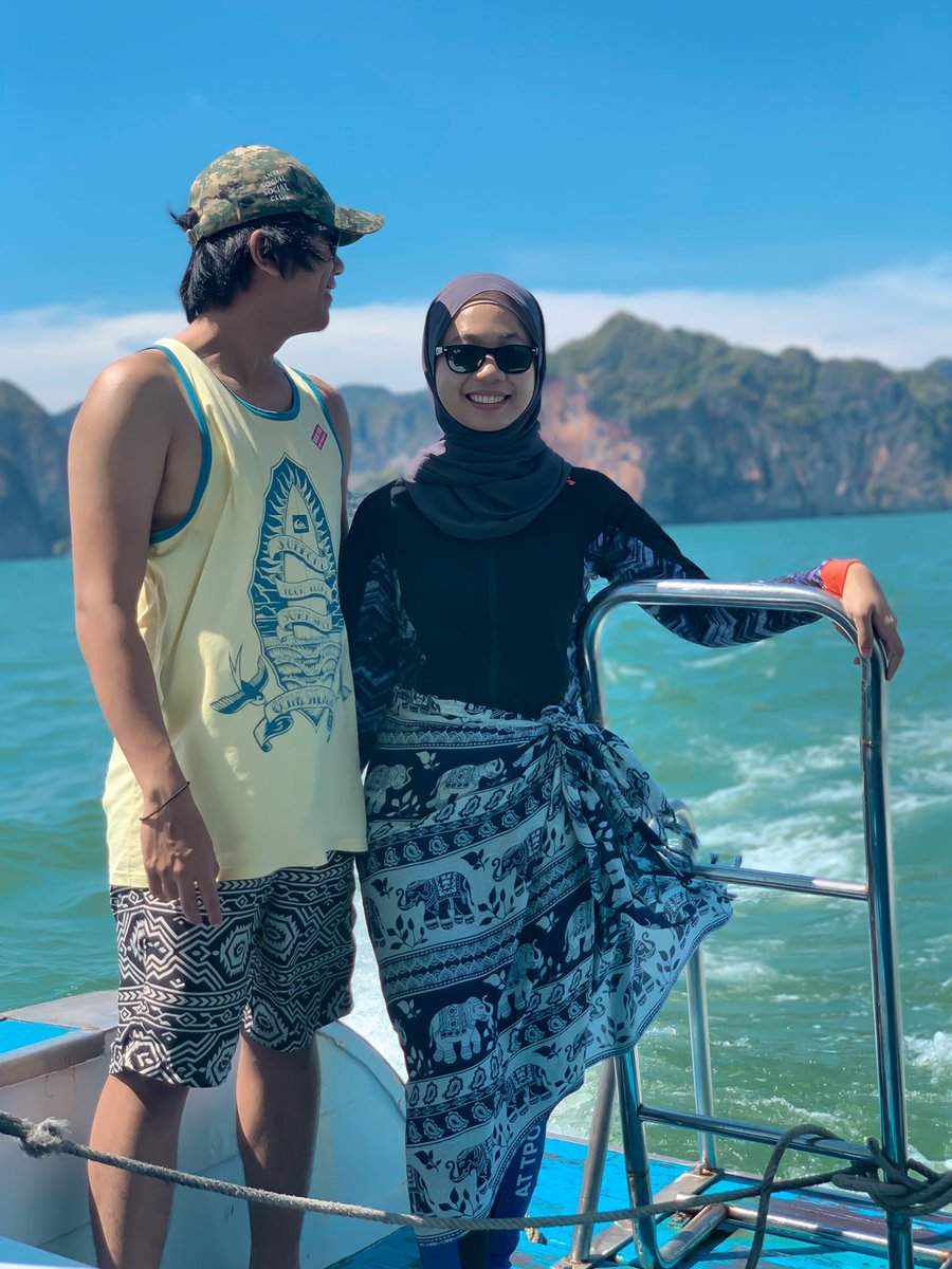 norathirahros's tweet photo. The best trip goes to this bunch 🌻 #Krabi #7islands #FamBeliJiwa https://t.co/QtKQKTiAwM