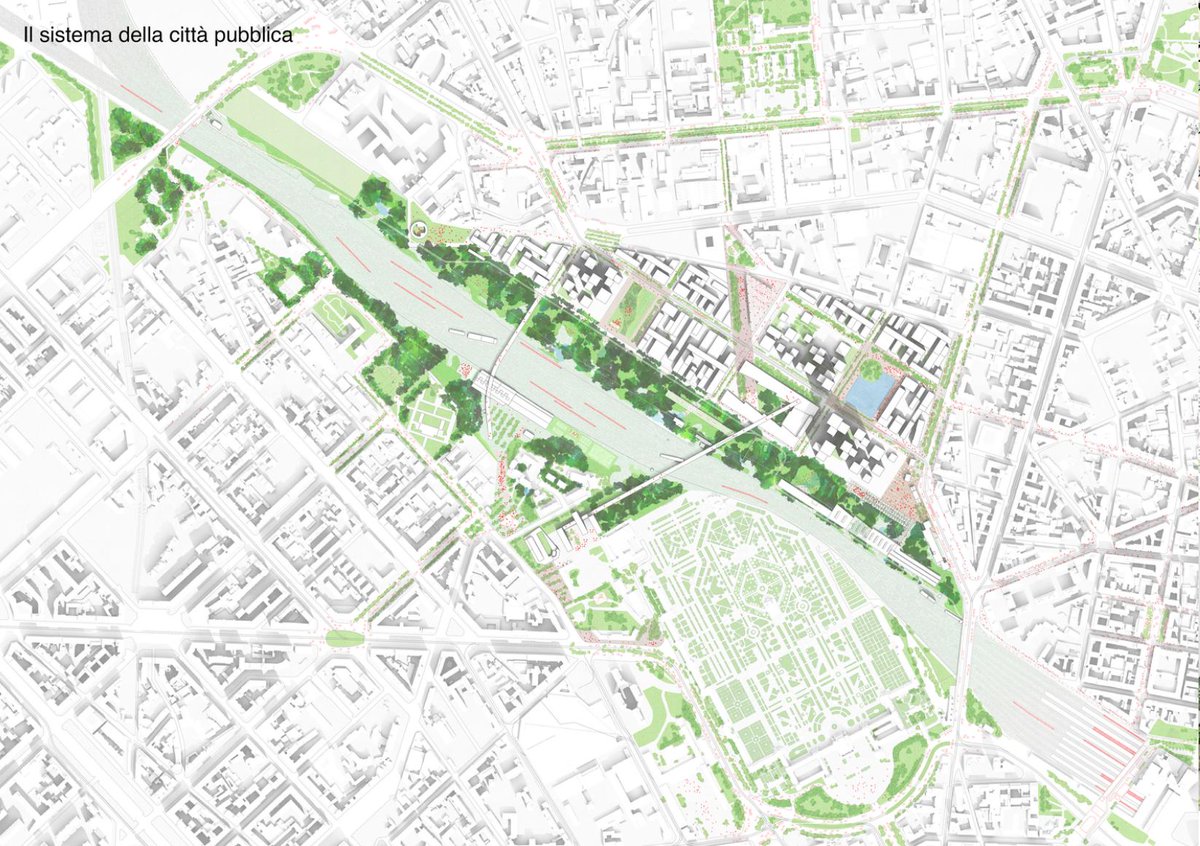 architettiroma's tweet photo. #concorsi
Aggiudicato #ConcorsoFarini promosso da #FSSU e #CoimaSgr per masterplan per la rigenerazione urbana degli scali ferroviari milanesi Farini e San Cristoforo. Vincitore: Agenti Climatici, progetto del team guidato da #OMA e #LaboratorioPermanente https://t.co/fT6bce1IY8 https://t.co/Cwjgk0Gwhp