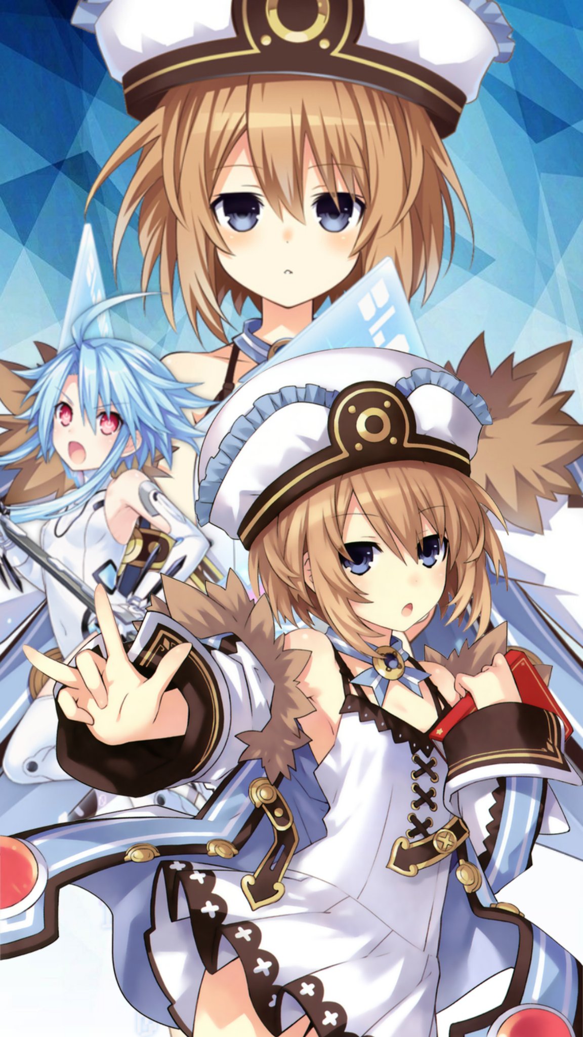 ネプテューヌ ノワール 水着 等身大タペストリー 美少女 ゲーム