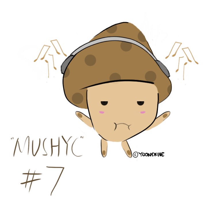 tho he looks scary, he is actually a softie  #Draw_BT21  #CrunchySquad