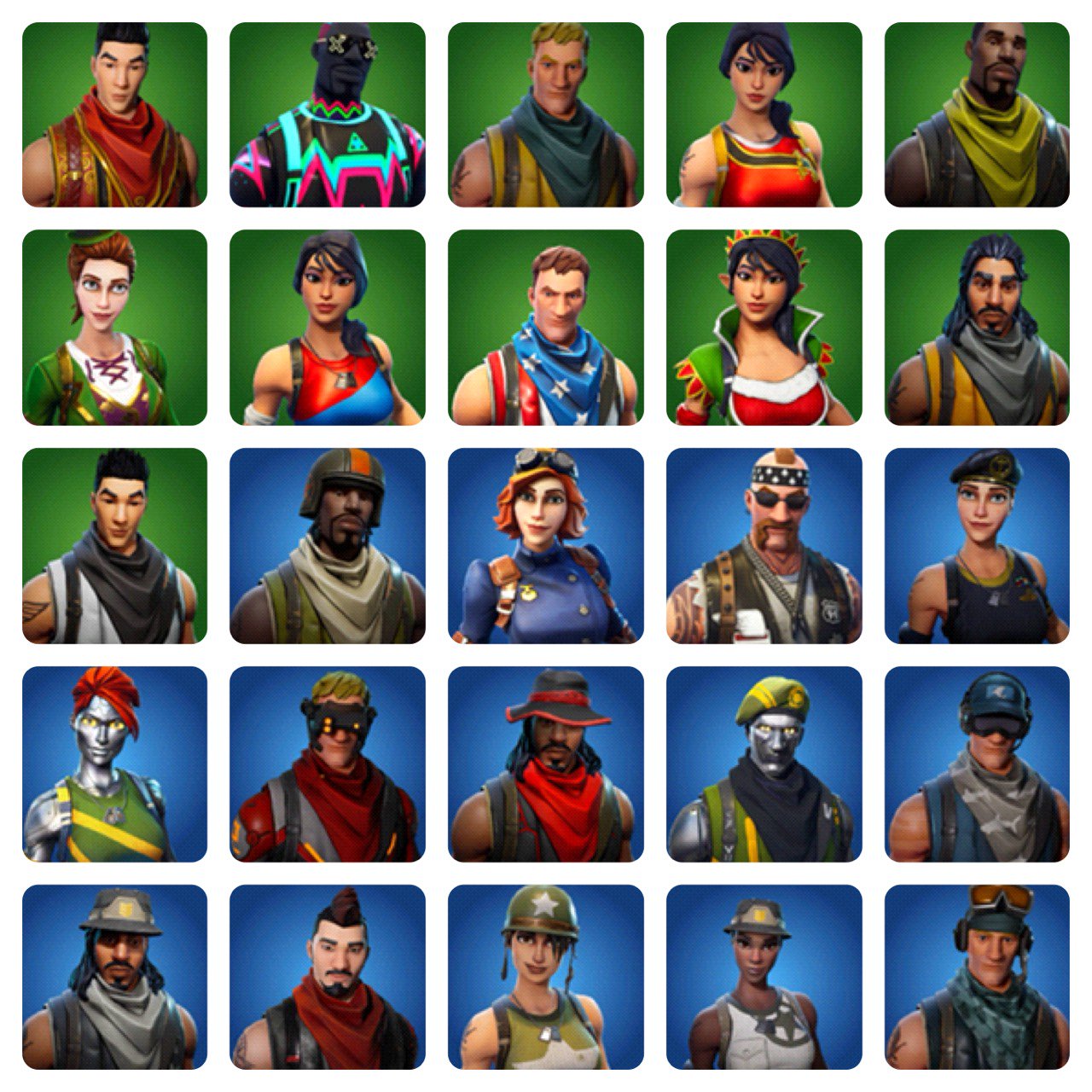 カシノさん バトルロイヤルにも世界を救えにも登場しているスキン 増えてきましたね 配布系入れればもうちょい増えるかも バトロワのスキンはいいデザインが多いのでもっと輸入してほしい フォートナイト