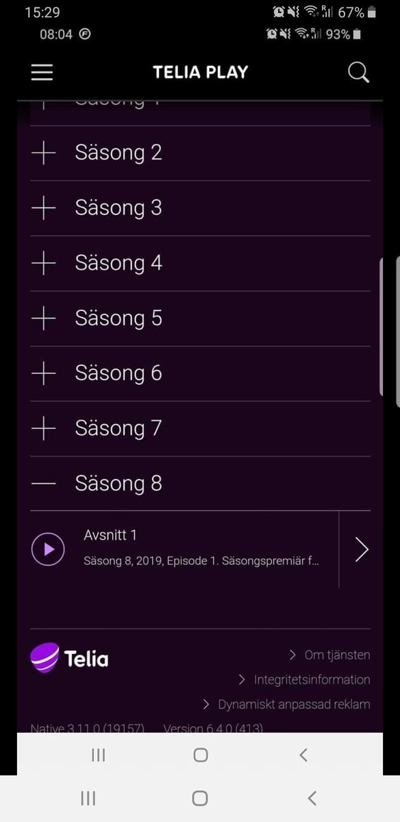 Krosterberg's tweet photo. Lyckan om man varit ett #Got fan, för @TeliaSverige har såklart säkrat upp så att deras playtjänst funkade imorse när alla skulle kolla på säsong 8 #räddareinöden #TeliaPlay https://t.co/2HJP9QRgsp