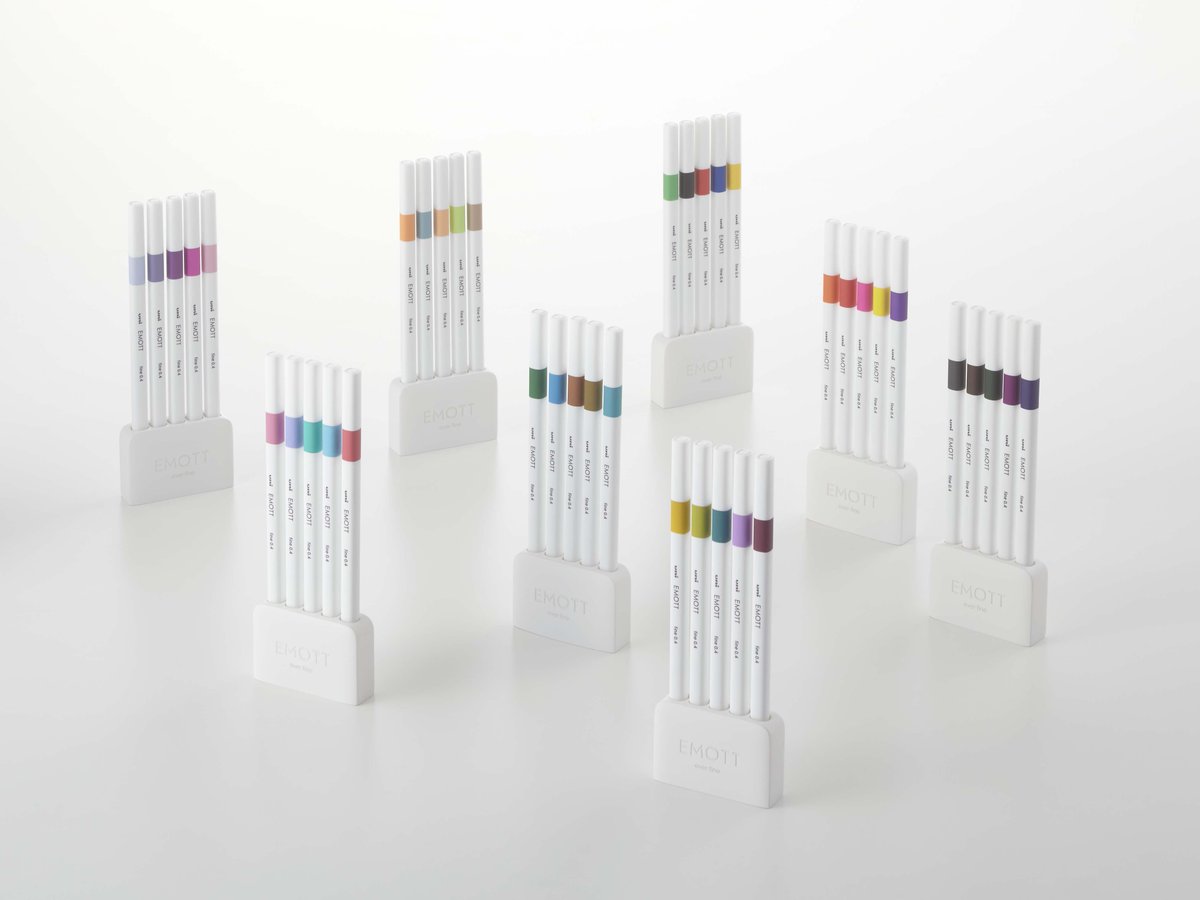 uniball_uk's tweet photo. BIG ANNOUNCEMENT! Here at uni-ball HQ we've been pretty busy and we're proud to introduce our new EMOTT ever fine pens! Escape into a world of colour with 40 hues of fade-proof ink and super durable tip in a sleek white barrel.
#EmottEverFine #Emott #UniballEmott #EverFine https://t.co/6auC1auzOy