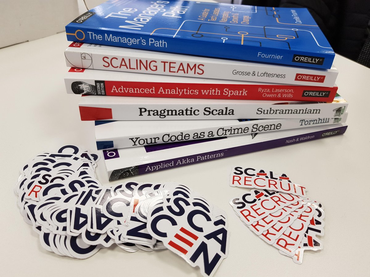 Scala_Central's tweet image. Tomorrow at #SC23, a lucky winner will receive a few of these books, courtesy of @OReillyMedia 
Follow us and use the hashtag #SC23 when tweeting about the event. You have to be in it to win it! #ScalaCentral #Scala