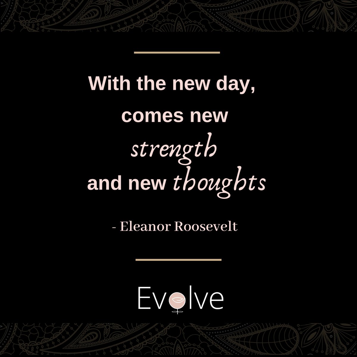 EvolveWomen_'s tweet photo. No matter what happened yesterday, today is a brand new day to take a brand new approach! Renew your mind, renew your strength, renew your thinking! You've got this #renewyourmind #renewedstrength #renewedthinking #positivethinking #positivity #strength #newday @mairead_mackle https://t.co/Es2XvOY9wp