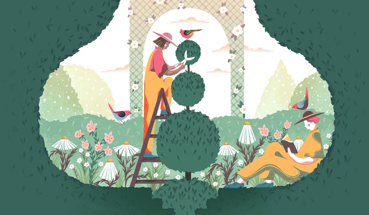 Did another piece for <a href="/audubonsociety/">Audubon Society</a> on Gardeing with Sustainable Materials 🌱🌱🌱