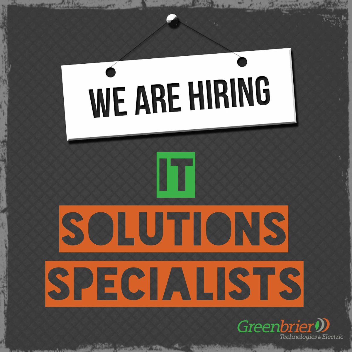 GreenbrierTech's tweet image. Find your next great career opportunity at Greenbrier Technologies indeedjobs.com/greenbrier-tec…