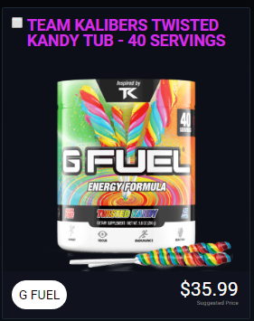 G-Fuel Tub Giveaway

- Follow
- Retweet
- Join Stream! Twitch.tv/Quager