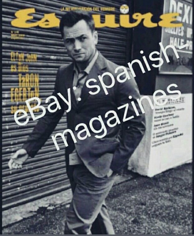 @TaronEgerton #esquirespain #covermagazine Amazing Man 😊😘😍🙌😉👍👌