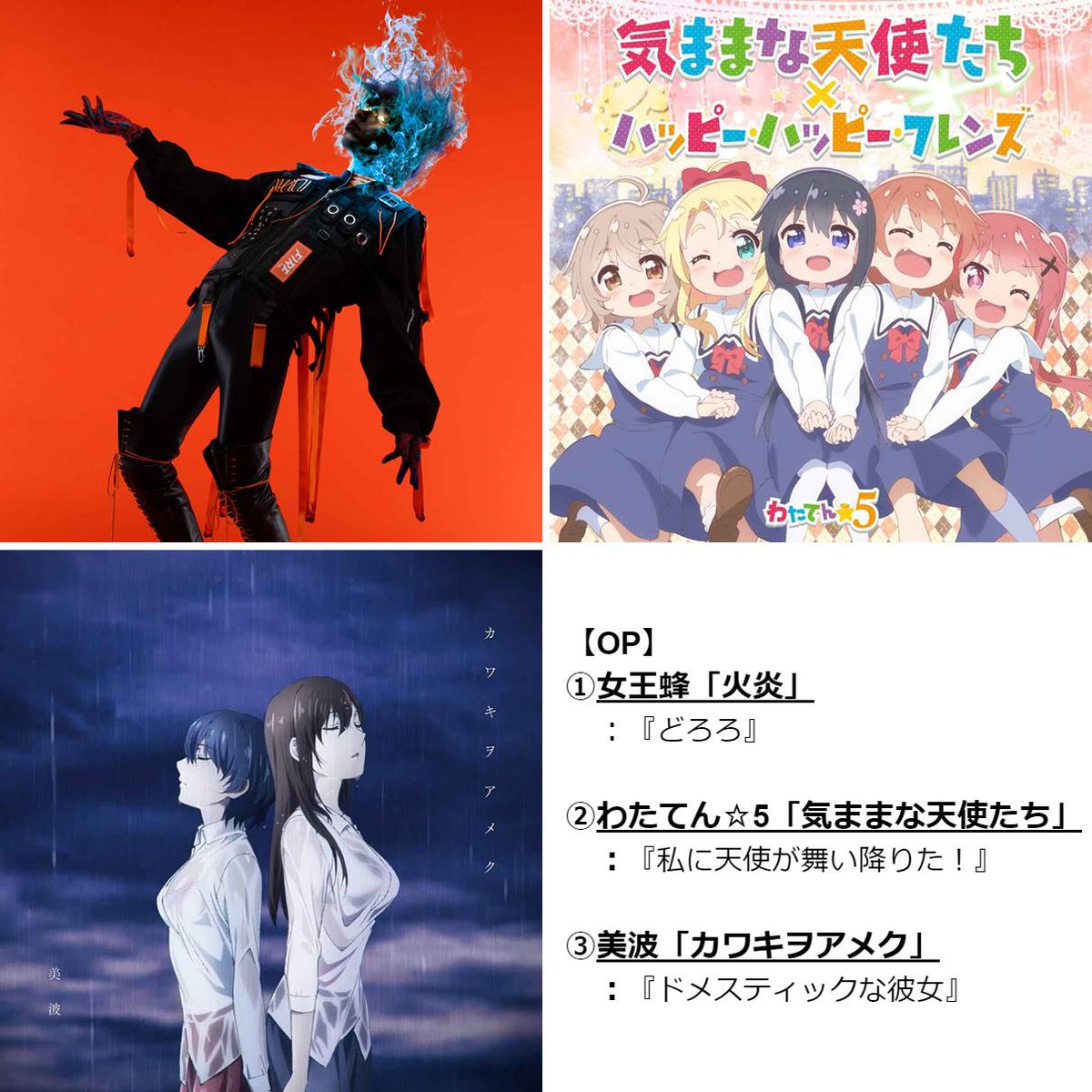 Ara 1 あおえいろ録 19年冬アニメ 音楽部門 Ed キミノオルフェ この世界に花束を 笑顔の代価 を見事に歌詞にしたフレーズが素晴らしい わたてん 5 ハッピー 略 可愛い 本当に超可愛い 水瀬いのり Wonder Ara 1 あおえいろ録 19年冬アニメ 音楽部門 Ed キミノオルフェ この世界に花束を 笑顔の代価 を見事に歌詞にしたフレーズが素晴らしい わたてん 5 ハッピー 略 可愛い 本当に超可愛い 水瀬いのり Wonder