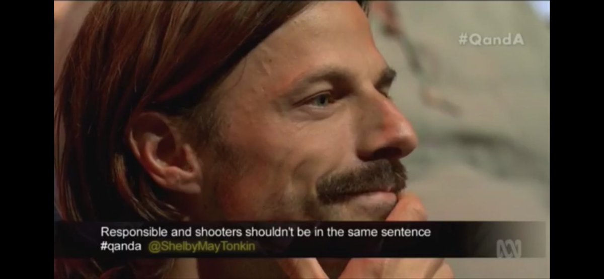 DanielGettis's tweet photo. Trying to take @MRobertsQLD seriously regarding their trip to America to learn campaign tactics! 😂😂😂
@qanda @larissawaters @terrimbutler @LaTrioli #qanda #guncontrol @OneNationAus https://t.co/7clUyvATn1