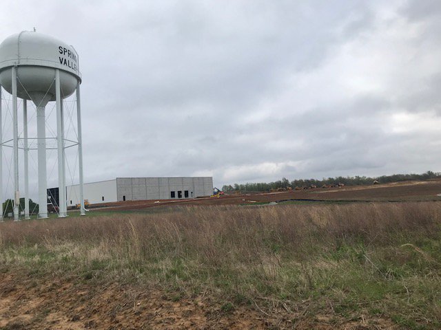 HCEDCIndiana's tweet photo. Lots of progress at the new Lanesville Business Park. https://t.co/iA3zpjJAPd
