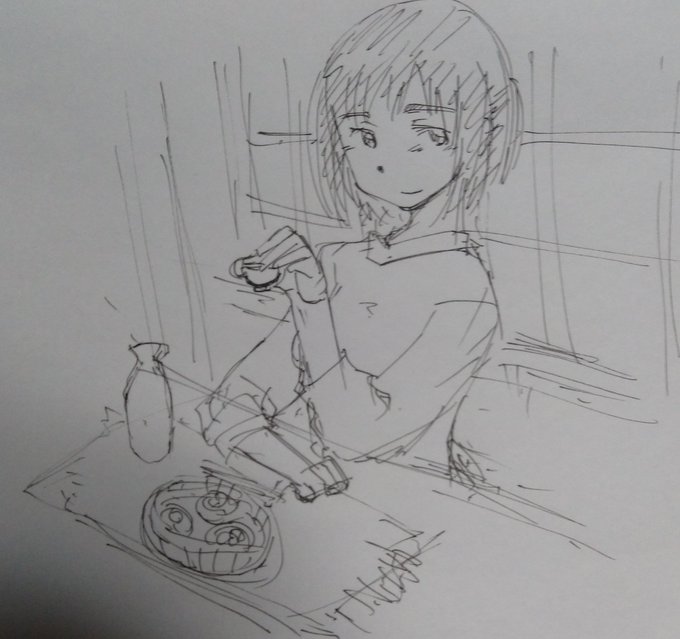 酒が飲みたすぎて酒呑む絵を描いた
体調が安定しないと呑めねーからね 