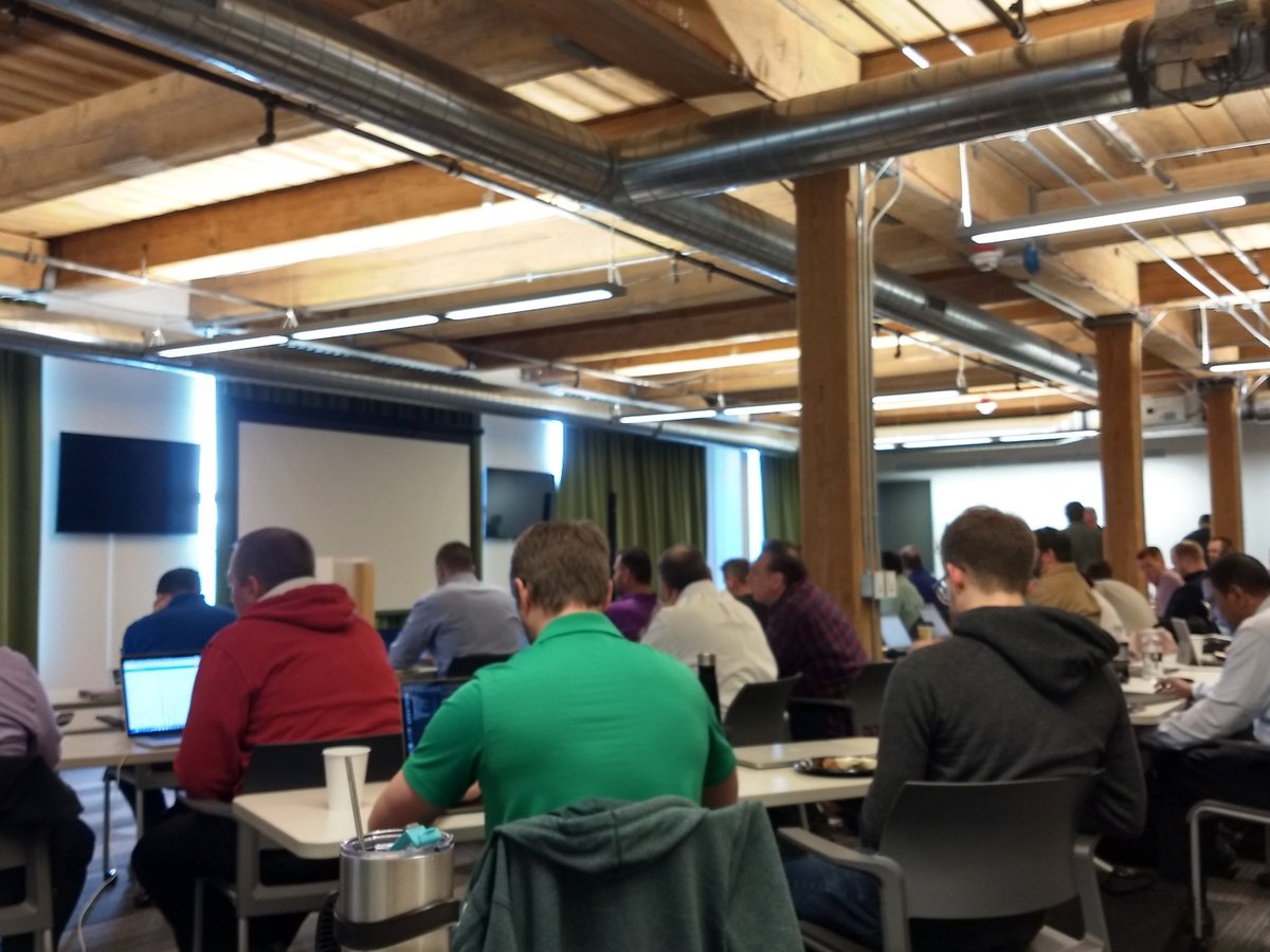 GreenReedTech's tweet image. Getting ready for the first day of DevOps Midwest. #devopsmidwest19