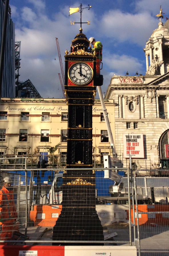 SmithofDerby's tweet image. The annual service of the 'Little Ben' clock in central London was completed last week. If you're in the area make sure you go and visit this fantastic time piece #publictime
