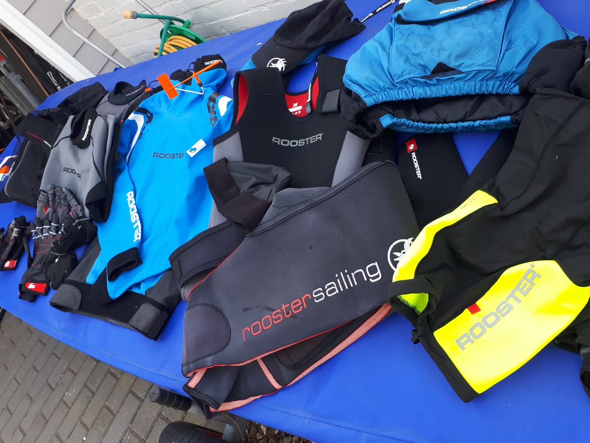 You can never have enough #sailing gear! #staydry adventuring for <a href="/OakhavenHospice/">Oakhaven Hospice</a> &amp; <a href="/CR_UK/">Cancer Research UK</a> . Find out more at yodare.co.uk. THANKS <a href="/Rooster_Kit/">Rooster</a> for supporting this challenge with your great kit.