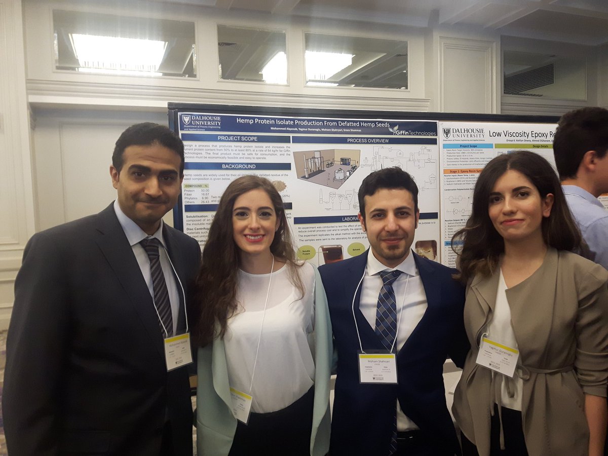 Very proud of our Engineering team's work this year. There is lots of research and development to come.
<a href="/DalhousieU/">Dalhousie University</a>
#innovations #foodTech