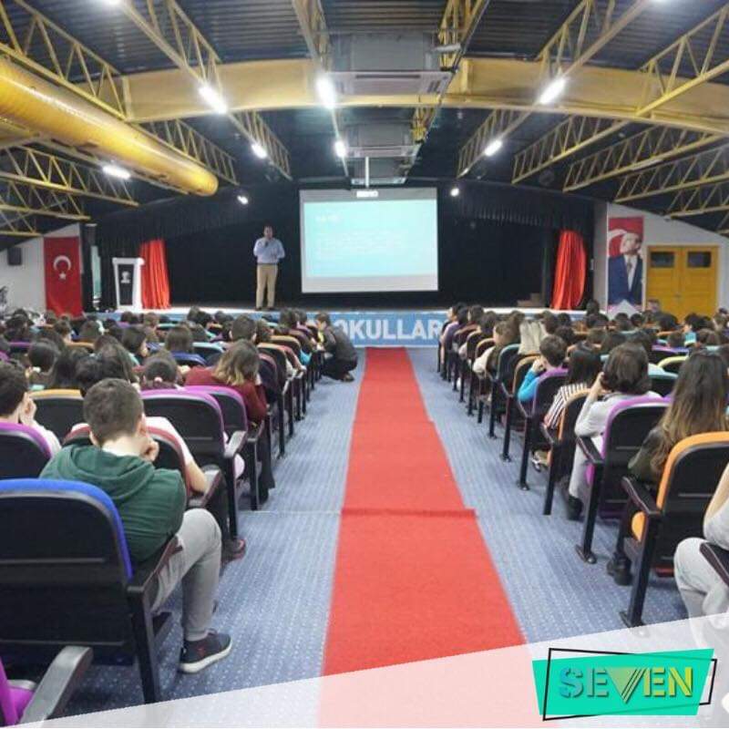 sevenegitim's tweet photo. Seven Eğitim Danışmanlık ve Organizasyon olarak Kavram Okulları İnovasyon Haftasında 3 farklı kampüste 'Geleceğin Teknolojileri' üzerine keyifli ve verimli oturumlar gerçekleştirdik. #sevenegitimdanismanlik #bursakavramkoleji https://t.co/8o989DpFBU