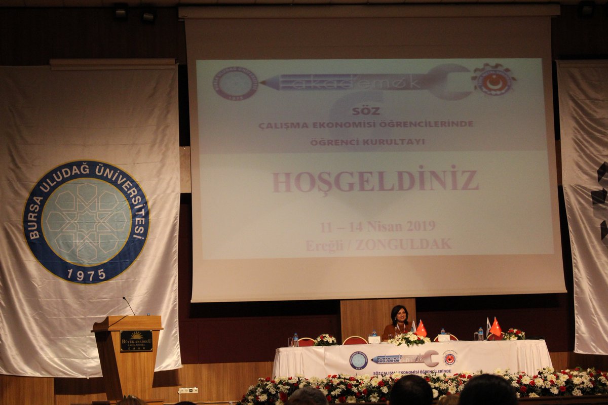 karatekinUni's tweet photo. Zonguldak Karadeniz Ereğli ilçesinde Türk Metal Sendikası ve Uludağ Üniversitesi tarafından ortaklaşa düzenlenen ve “Söz Çalışma Ekonomisi Öğrencilerinde” sloganıyla gerçekleştirilen AKAD’EMEK 6. Öğrenci Kurultayı’na öğrencilerimiz üst üste üçüncü defa katıldılar. https://t.co/dL8uo7hcyS