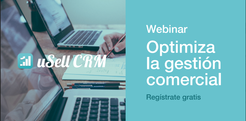 14 de Mayo - 10:00h (CEST), UTC +2
Webinar práctico de cómo comenzar a usar e implantar uSell CRM en tu empresa. 
¡Apúntate ya!

ow.ly/HDBi50qjrch