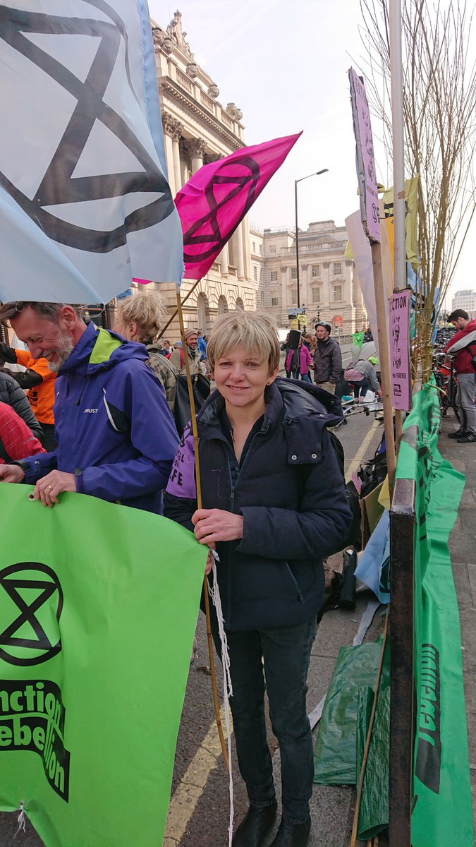 Dot, IT Project Manager, from Bath. "I'm here because I've never been more terrified about the #climatebreakdown".

#HumansofXR #ExtinctionRebellion #RebelForLife #ClimateEmergency