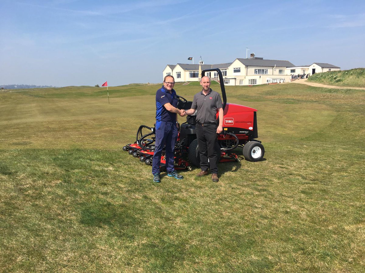 We're delighted to have delivered @RyeGolfClub their new GM4300-D!