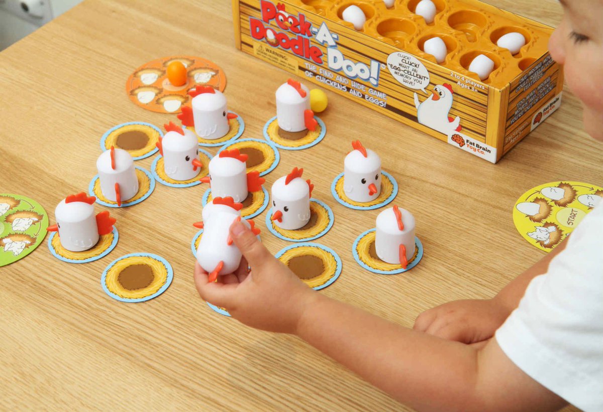 bentallcentre's tweet image. Today @FunLearningUK are looking for toy testers! Find them on the Lower Ground Floor where they want you to try out their favourite memory game, Peek-A-Doodle-Doo!