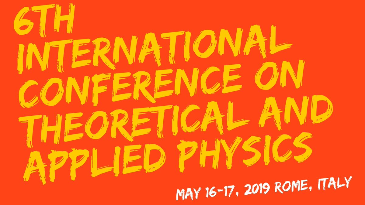 Find more @https://appliedphysics.physicsmeeting.com and
join us to discover the depths of modern Physics Research.

#ComputationalPhysics #AppliedPhysics #Optics #QuantumComputing #QuantumTechnology #Photonics #Cosmology