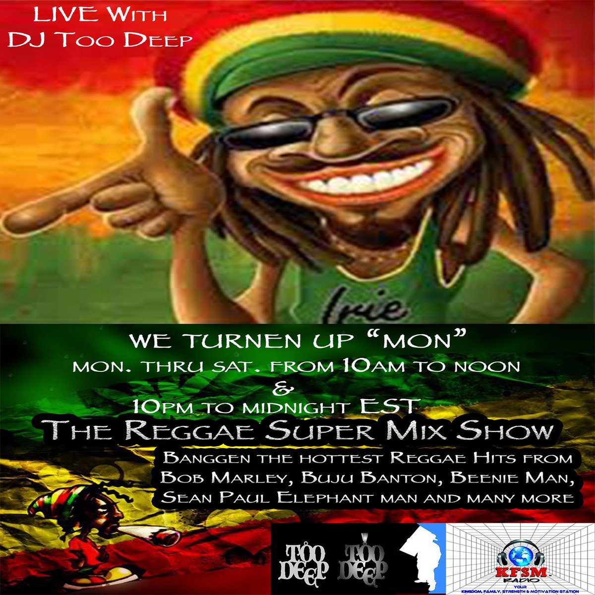 1RadioSpins's tweet photo. Tune into the Official Reggaeton Mix on KFSM
Radio #Reggaeton #Music #Pitbull #DaddyYankee #LilJon #DonOmar #Mix #KFSMRadio
#NewSchool #Oldschool https://t.co/aZeR6Up0Fp https://t.co/LXV5aoCjpx