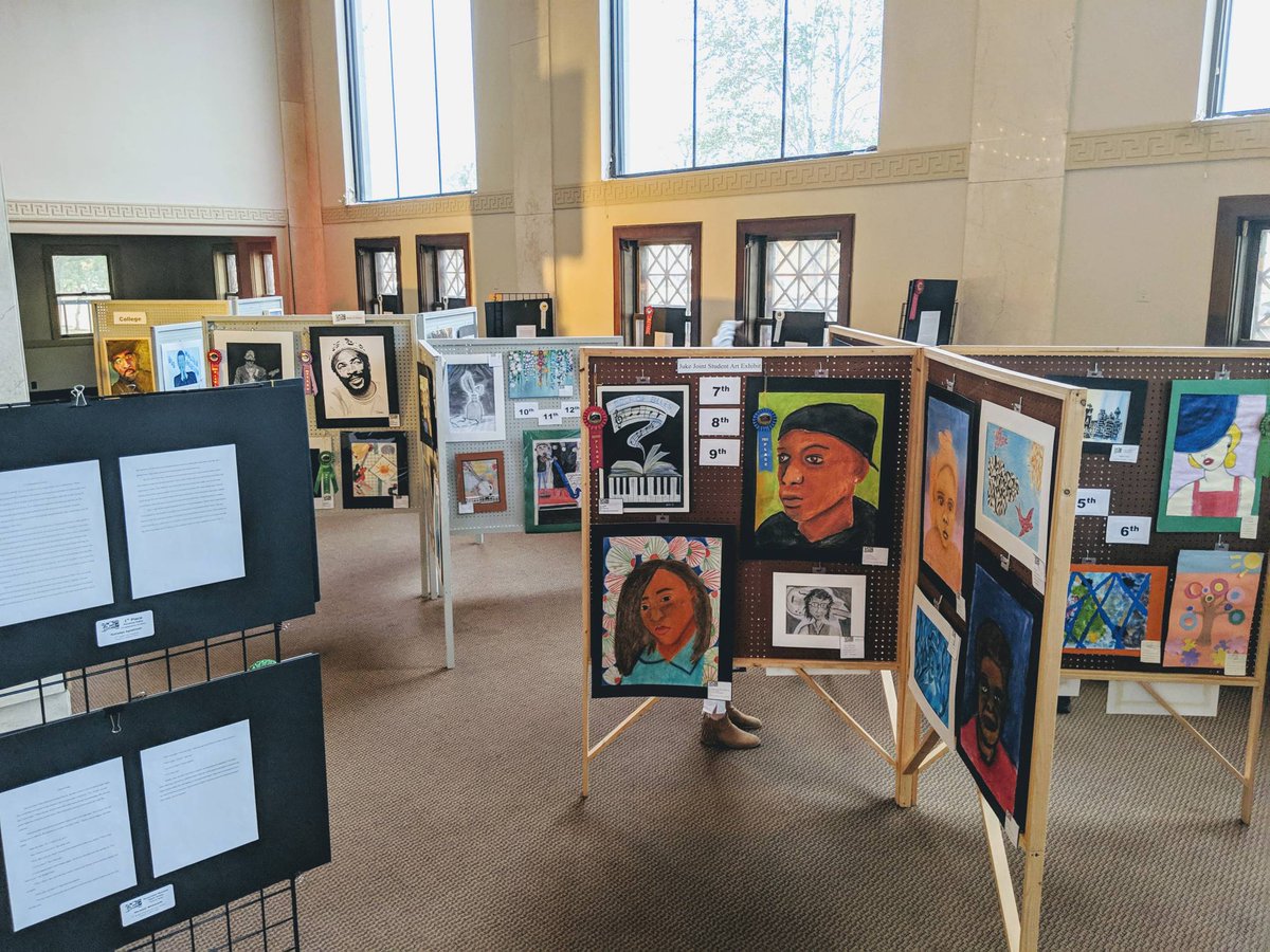 And the Miss Sarah award goes to: Susan Berryhill. We will miss her and the contributions she made to the JJF. Moving forward, the student art exhibit will be called the "Susan P. Berryhill Memorial Student Art Exhibit". Thank you, Susan. #jukejointfestival