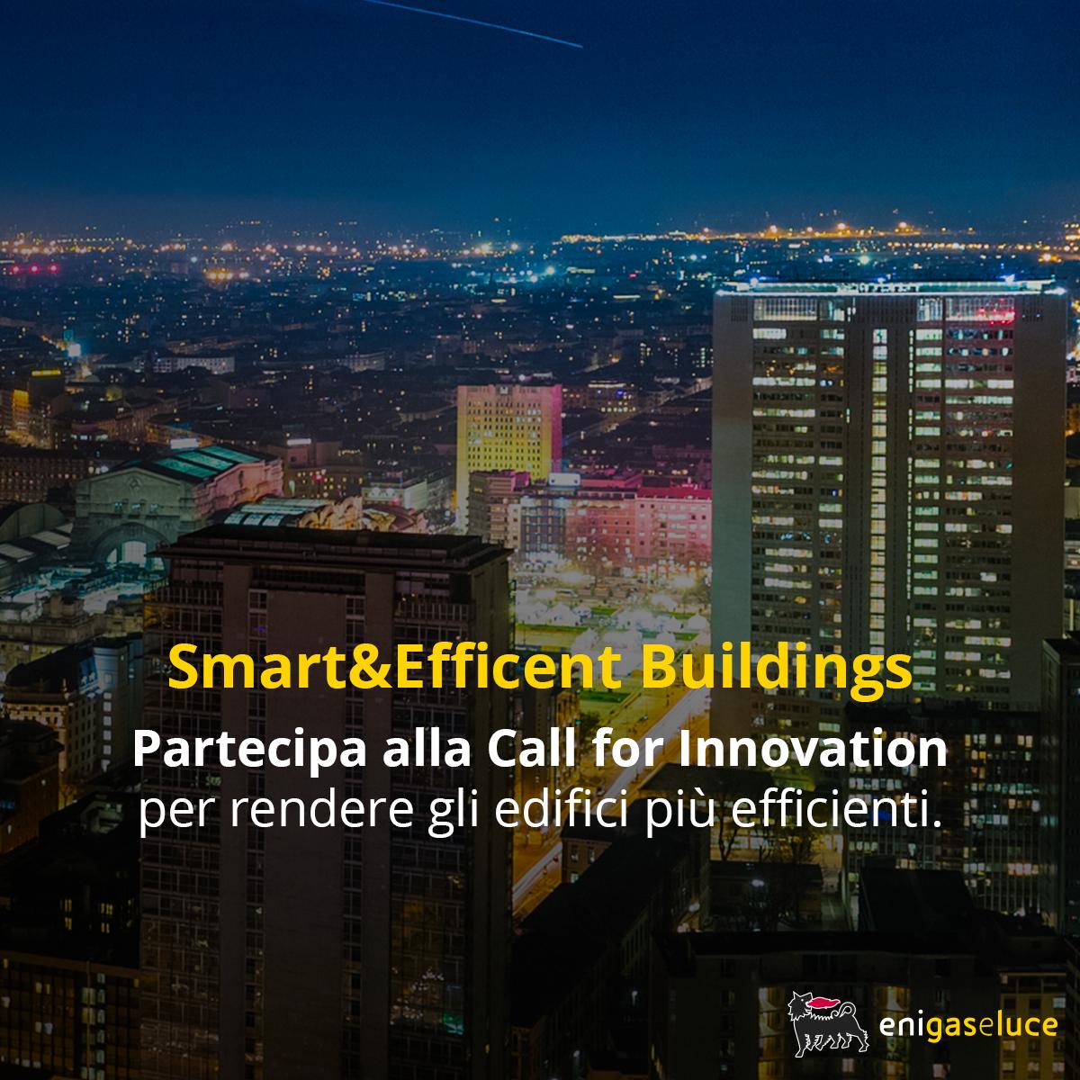 eni's tweet photo. Eni gas e luce lancia "Smart&amp;Efficient Buildings": la Call for #Innovation aperta a #Startup e #PMI per l’efficienza energetica dei condomini https://t.co/w4w05o9YP7 https://t.co/HjeNWinGp8