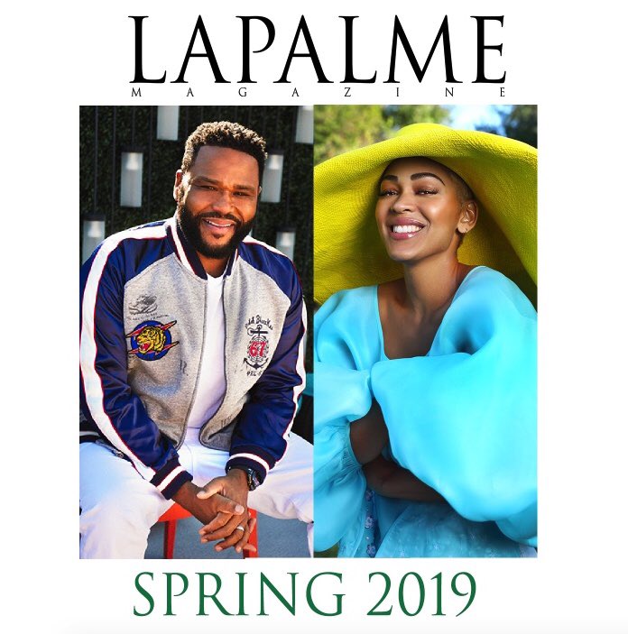 New #SpringIssue available for order ft. <a href="/blackishabc/">black-ish</a>’ <a href="/anthonyanderson/">Anthony Anderson</a> and <a href="/MeaganGood/">Meagan Good</a> from the upcoming <a href="/IntruderMovie/">The Intruder</a>. Order your new Issue here 👉🏻 lapalmemagazine.com/spring2019/