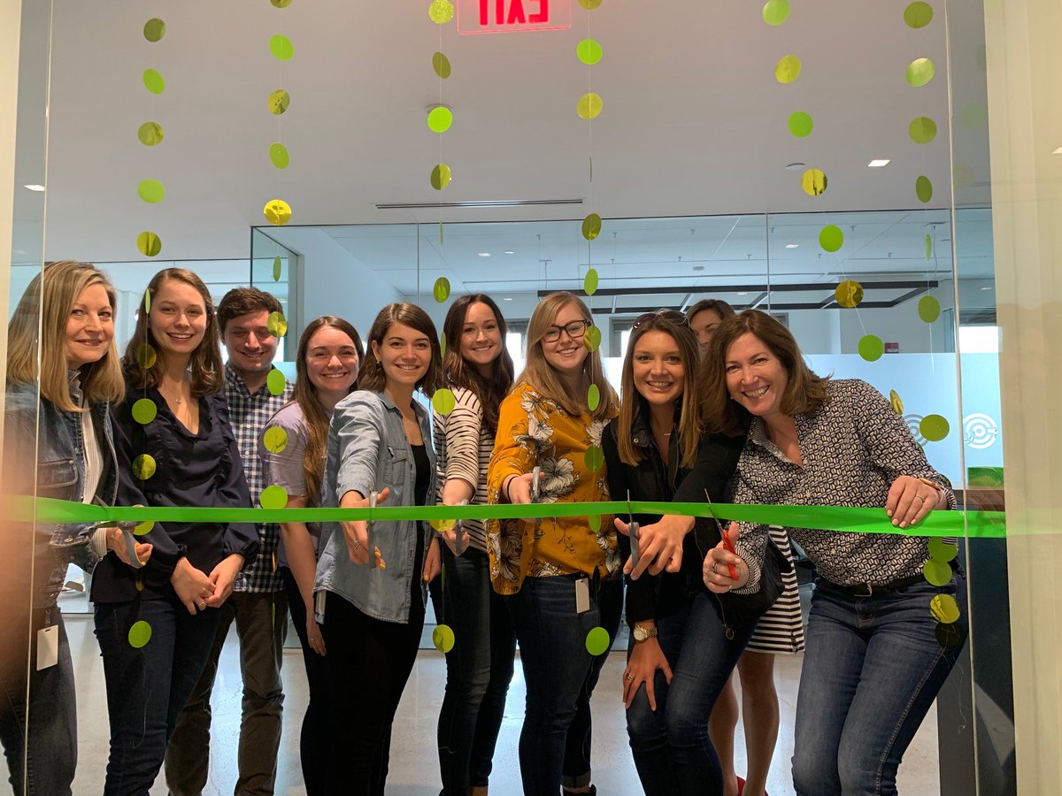 EVERSANAINTOUCH's tweet photo. It’s only fitting that on Marathon Monday our Intouch Boston team has finally crossed the finish line moving into their new office digs. They are all settling in and loving the @Intouchsol space at 99 Summer Street. #WorkAtIntouch https://t.co/TNLJE7aWsZ