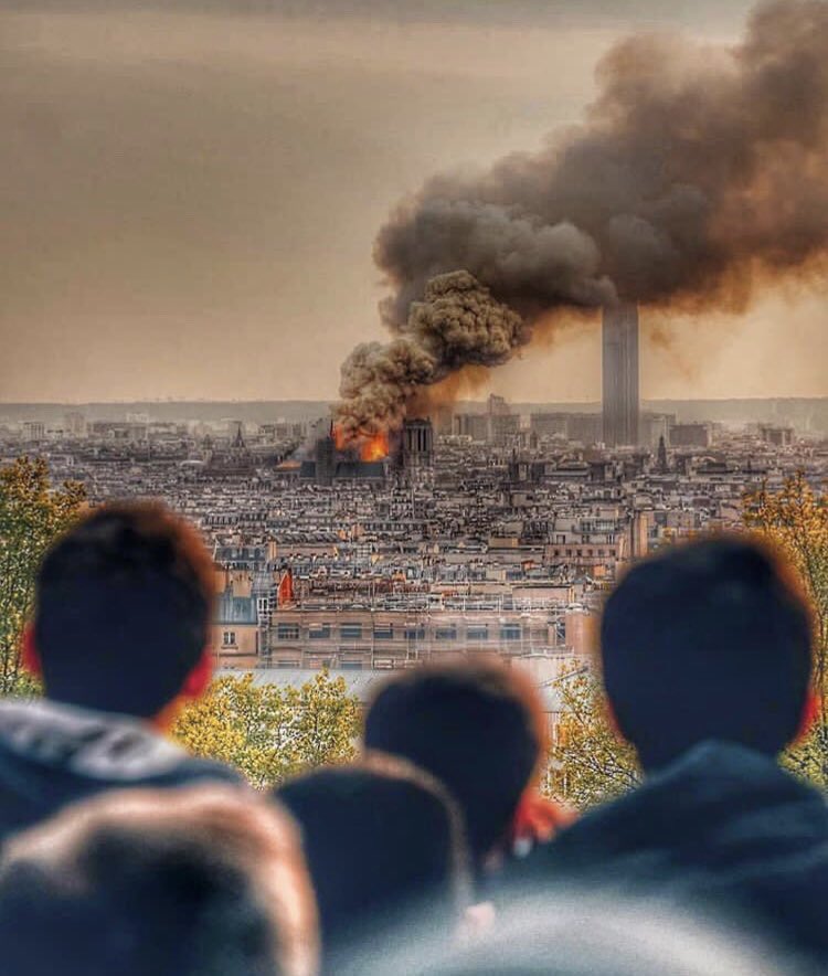 #NotreDame brûle et Paris pleure. Ce moment tragique, parce qu'il provoque en nous émotion et sidération - que l'on soit ou non croyant -, est aussi l'opportunité de reconsidérer notre histoire commune comme un lien indissoluble entre tous les français. Nous reconstruirons.