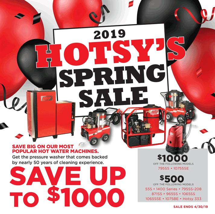 HotsySoCal's tweet photo. Don't forget that today is Tax Day. If you need some ideas for what to use your refund on, you have until April 30 to save up to $1,000 off our most popular hot water machines during the Hotsy Spring Sale. https://t.co/QJEabf0TPa