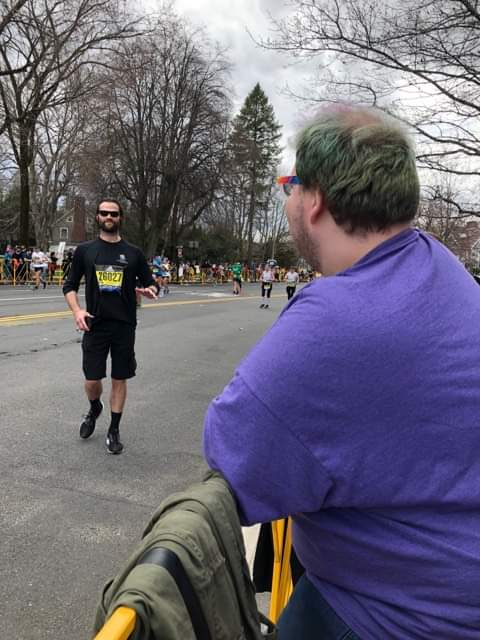 TaiyouKitsune's tweet image. Have I mentioned lately how much I love @jarpad? He came right over to me and asked who was taking the photo. Such a good moosebean. #RunPadsRun
