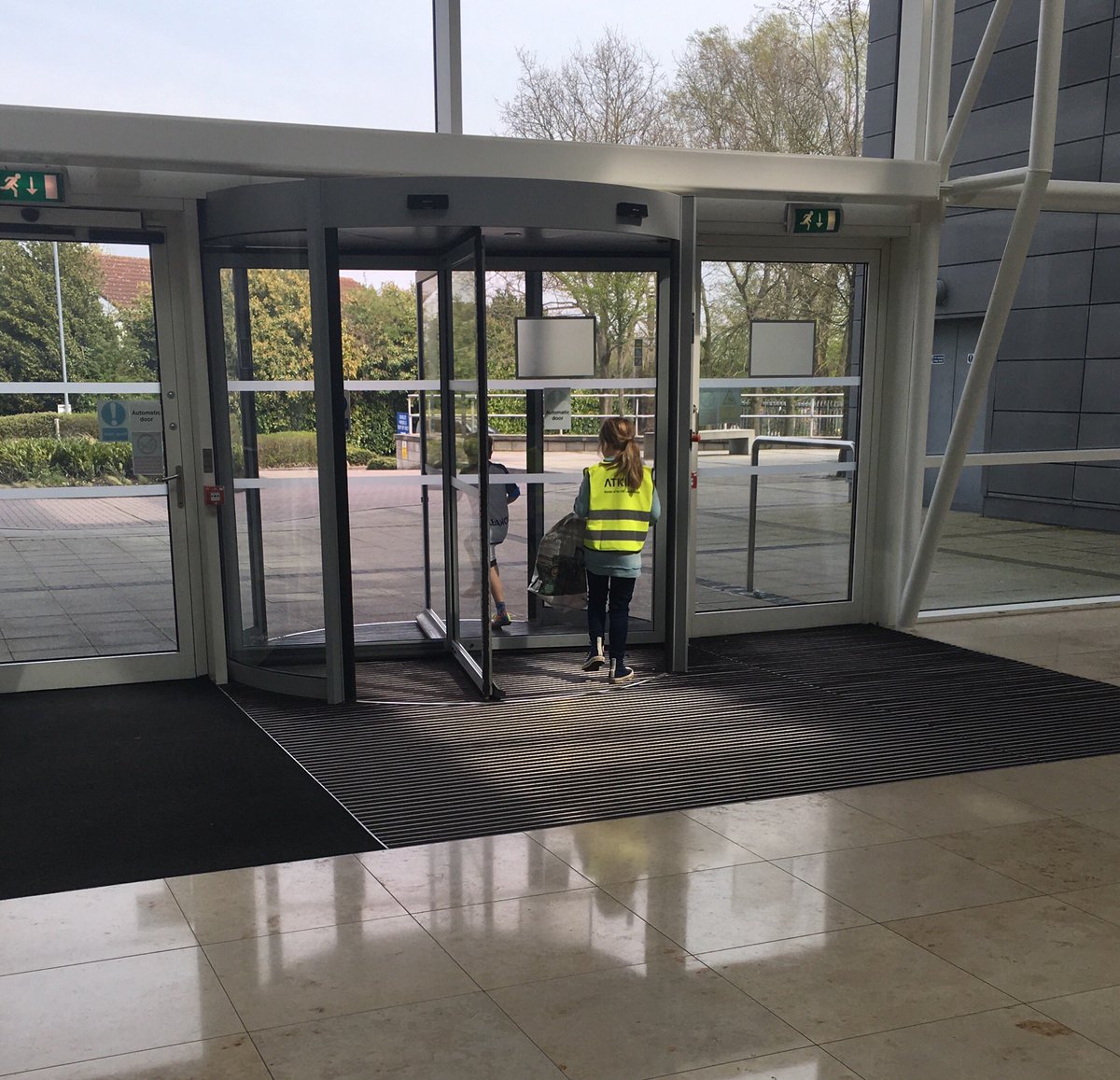 The kids had a fab day at work, they started by leading the safety moment on a transportation call. Then an exciting day of STEM activities, lunch with mum a spot of 3D printing and then home! Already looking forward to next year! #insideatkins